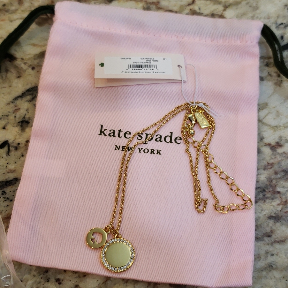 Kate Spade Spot the Spade Necklace